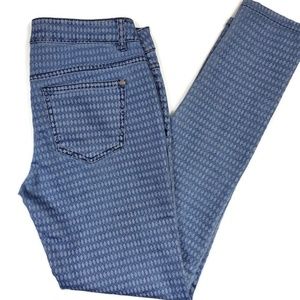 Patterned Celebrity Pink Skinny Jeans Size 7